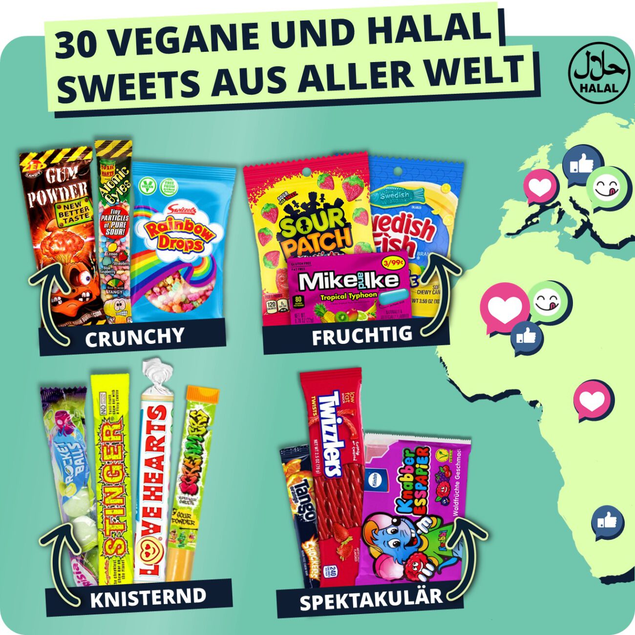 30 Vegane und Halal Süßigkeiten aus aller Welt – Bild 2